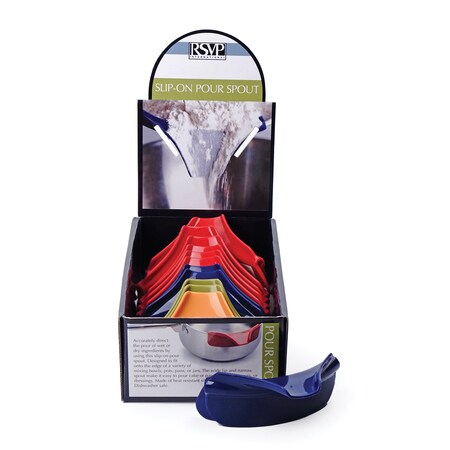 Rsvp International Slip-On Pour Spouts - 12 Pc Cdu, 12PK POUR-DD